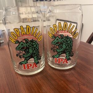 Set of Karbach Houston TX Beer glasses